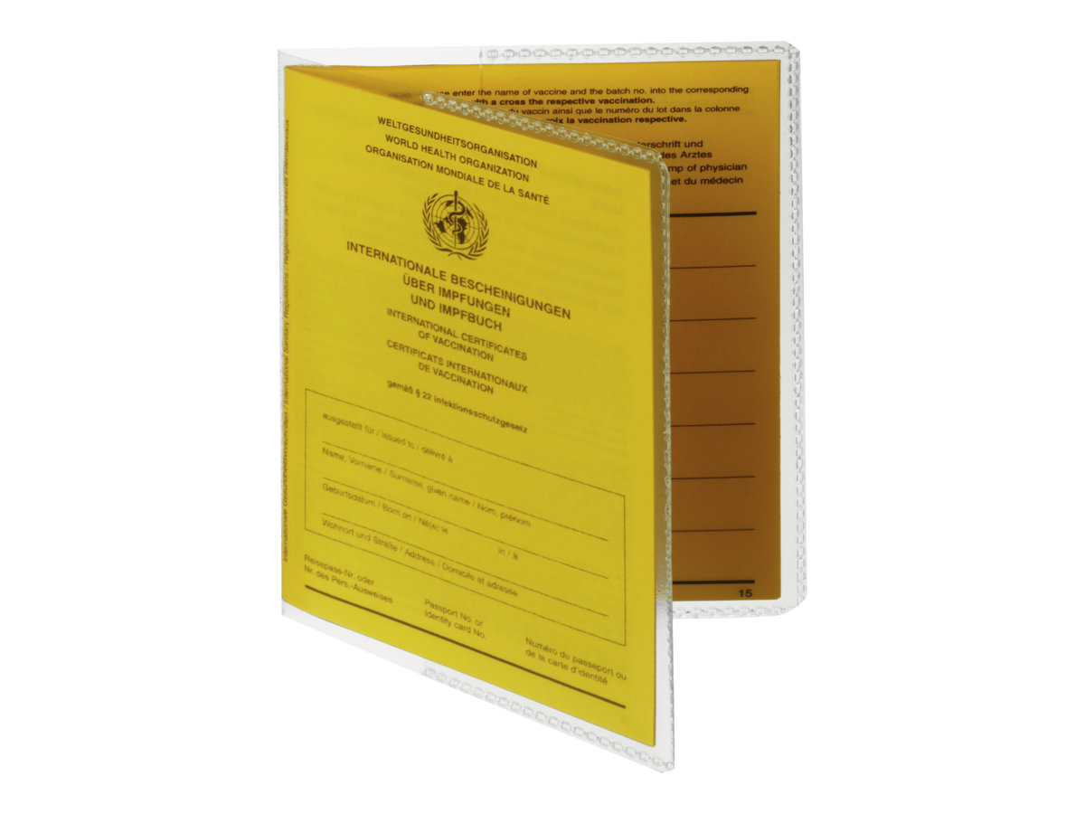DURABLE Dokumentenhuellen transparent 19,6 x 13,3 cm, 10 St.