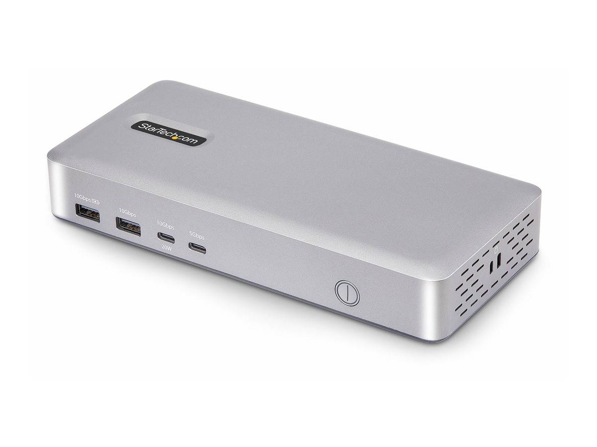 STARTECH.COM USB4 Docking Station 40Gbps 2x HDMI 2x 4K60Hz/1x 8K60Hz USB 2.5GbE 100W PD USB-C Laptop Dockingstation STARTECH.COM USB4 Docking Station 40Gbps 2x HDMI 2x 4K60Hz/1x 8K60Hz USB 2.5GbE 100W PD USB-C Laptop Dockingstation