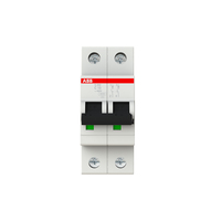 ABB Stotz-KontaktLeitungsschutzschalter S202-C10 C10A 2polig 6kA ABB Stotz-KontaktLeitungsschutzschalter S202-C10 C10A 2polig 6kA