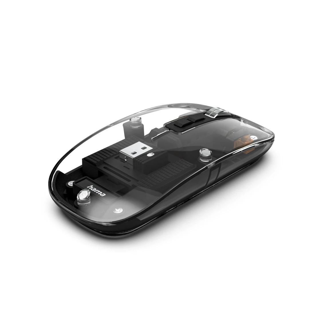 Hama WM-600 Multi-Device kabellos Transparent