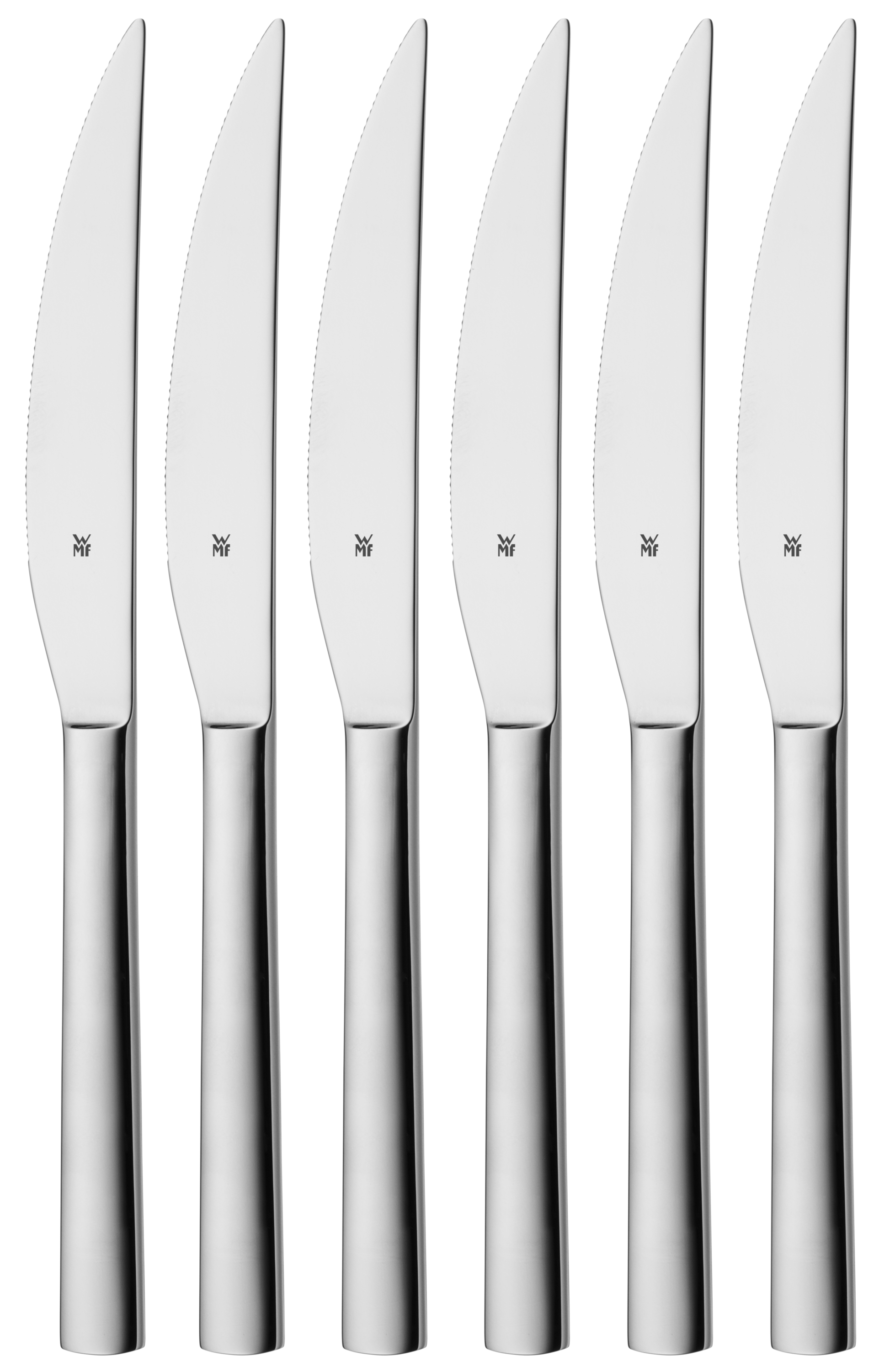WMF Steakmesser Nuova silber poliert, 6 St