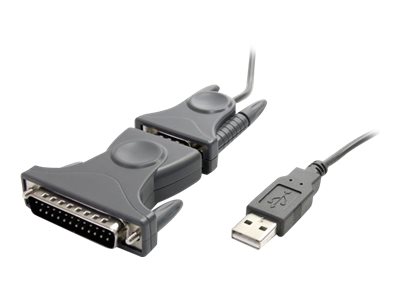STARTECH.COM ICUSB232DB25 USB to RS232 DB9 Serial Adapter Cable with DB25 Adapter