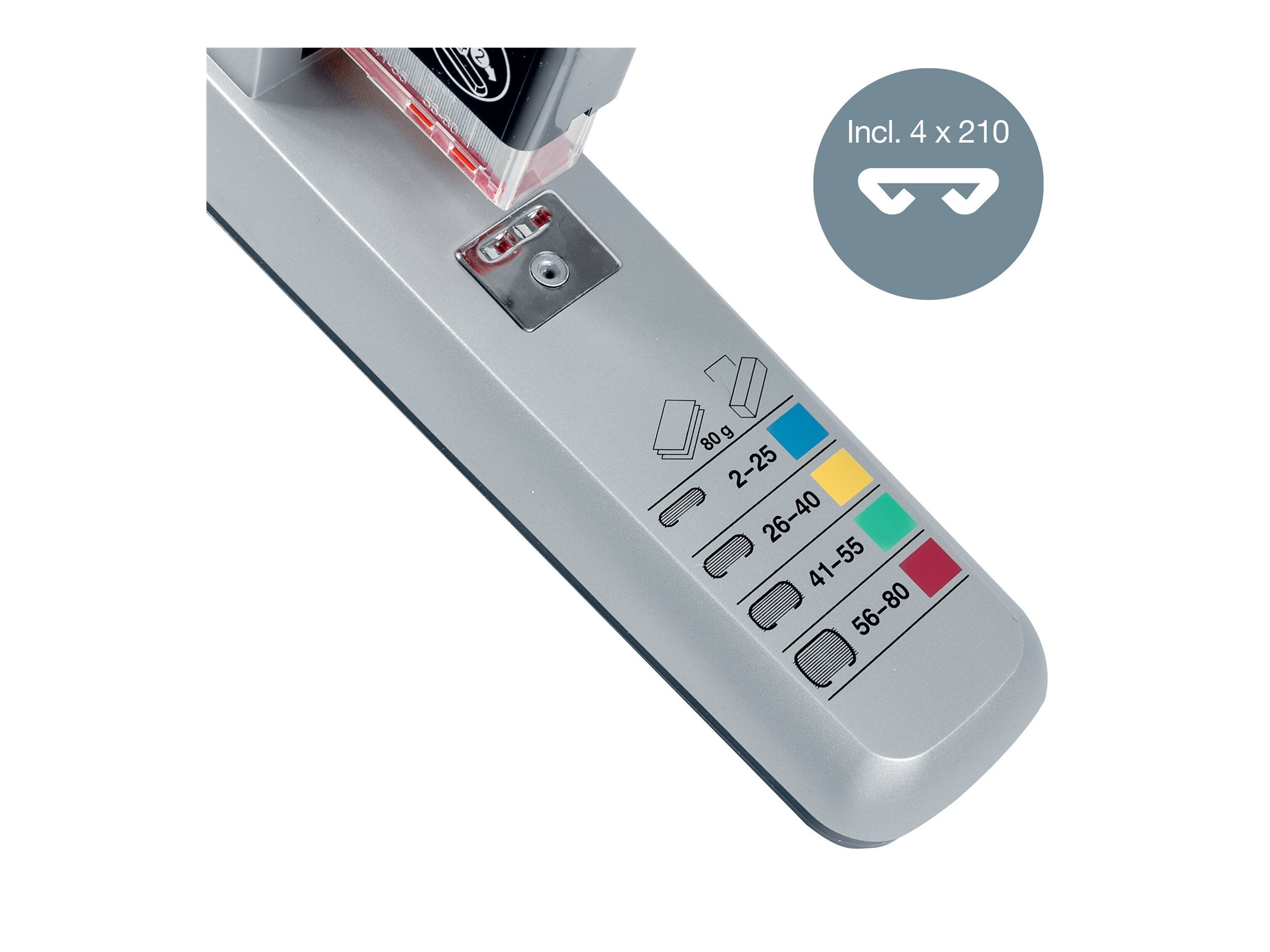 LEITZ Heftgeraet 5551 grau