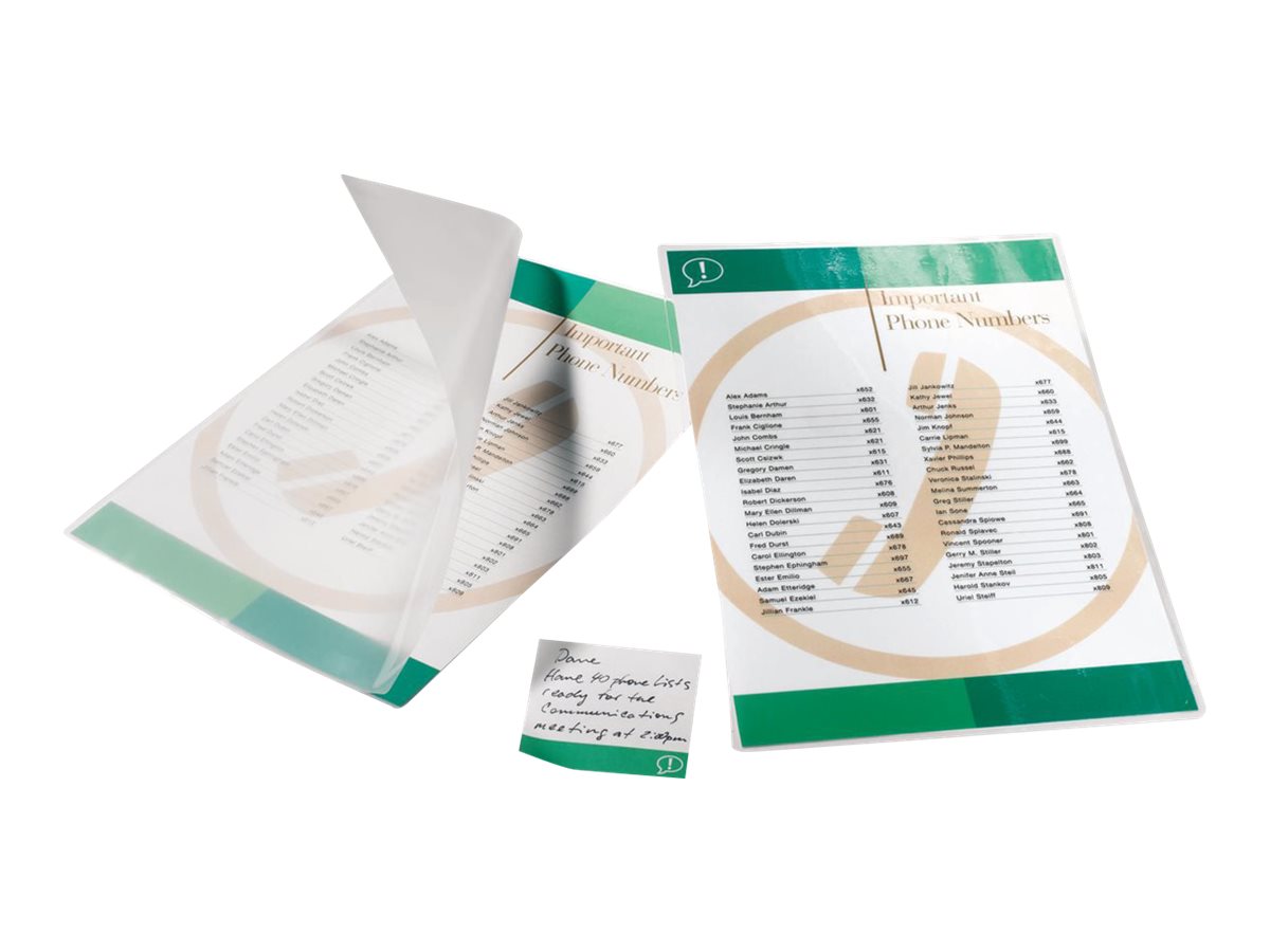 100 GBC High Speed Laminierfolien glaenzend fuer A4 75 micron 100 GBC High Speed Laminierfolien glaenzend fuer A4 75 micron