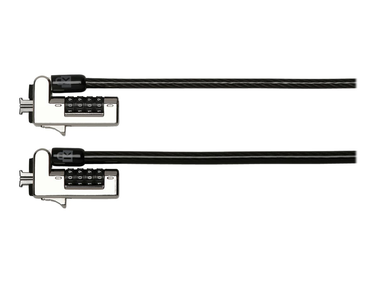 KENSINGTON Ultra Slim Kombinationsschloss für Standard Security Slot zurücksetzbar KENSINGTON Ultra Slim Kombinationsschloss für Standard Security Slot zurücksetzbar