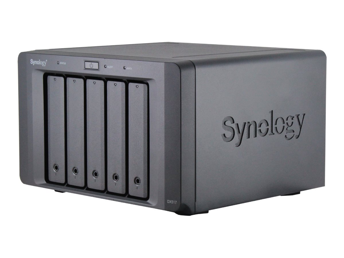 SYNOLOGY DX517 5-Bay HDD-Gehaeuse fuer DS1517+ DS1817+ inkl. Erweiterungskabel