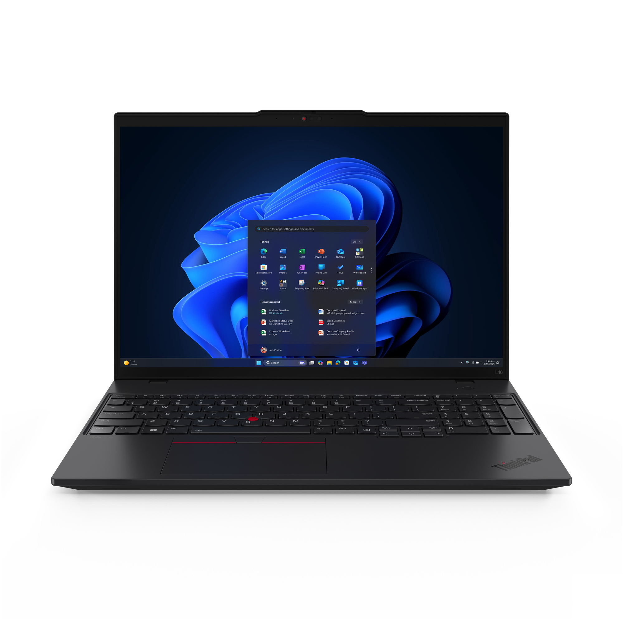 Lenovo ThinkPad L16 AMD Ryzen AI 7 PRO 350 32 GB RAM 1 TB SSD 16 Zoll