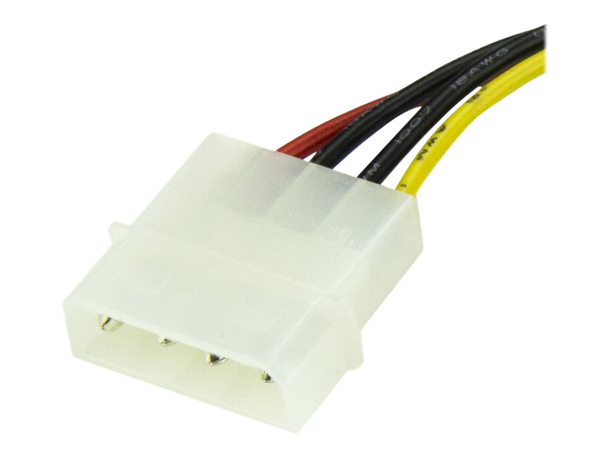 Startech.com Stromadapter - LP4 Molex/SATA - 15 cm