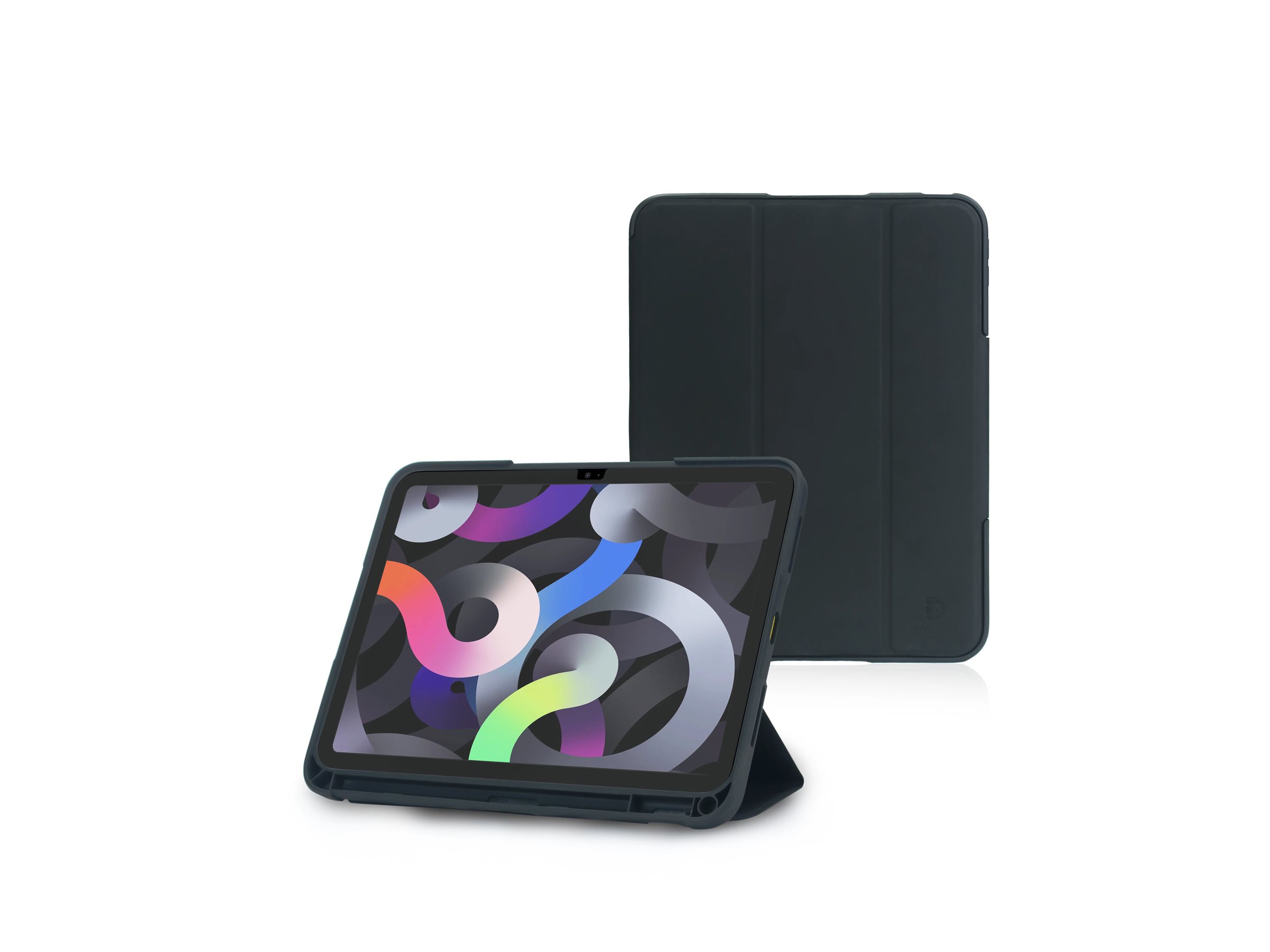 DEQSTER Rugged Case RT2 TabletHuelle fuer Apple iPad Air 13 M2, iPad Air 13 M3 schwarz