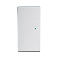 Busch-Jaeger Wippe 6230-20-83 2fach aluminiumsilber Busch-Jaeger Wippe 6230-20-83 2fach aluminiumsilber