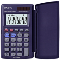 CASIO HS8VERA Taschenrechner dunkelblau