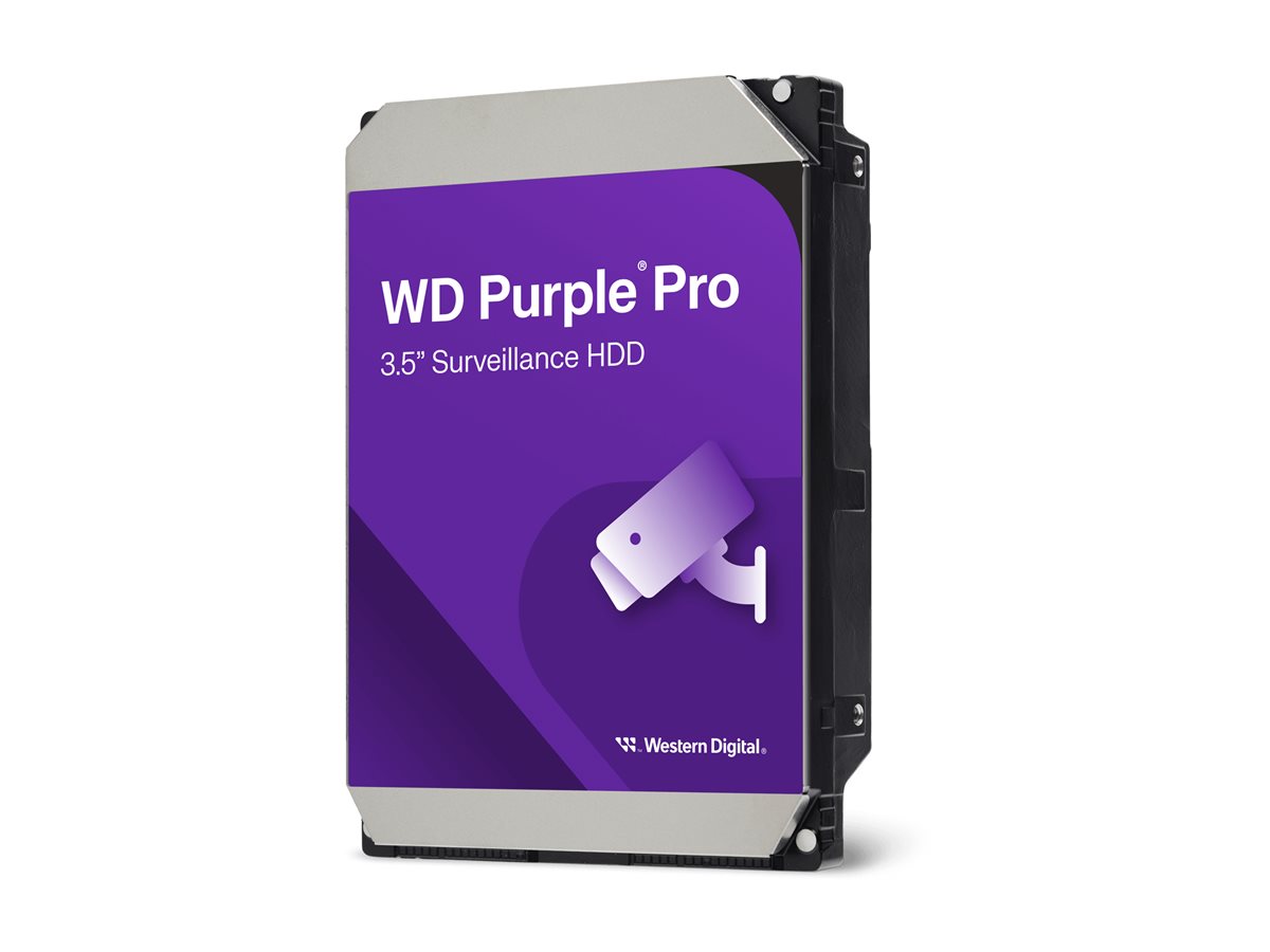 WD Purple Pro 22TB SATA 6Gbs HDD 8,89cm 3,5Zoll internal 7200Rpm 512MB Cache 24x7 Bulk
