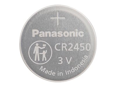 Panasonic Knopfzelle Lithium CR2450, 620 mAh, 3V Panasonic Knopfzelle Lithium CR2450, 620 mAh, 3V