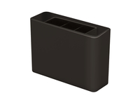 HAN Stiftehalter smart-Line schwarz Kunststoff 3 Faecher 13,5 x 4,0 x 9,8 cm HAN Stiftehalter smart-Line schwarz Kunststoff 3 Faecher 13,5 x 4,0 x 9,8 cm