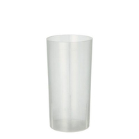 STARPAK MehrwegTrinkbecher Gläser für Longdrinks transparent 0,2 l, 10 St