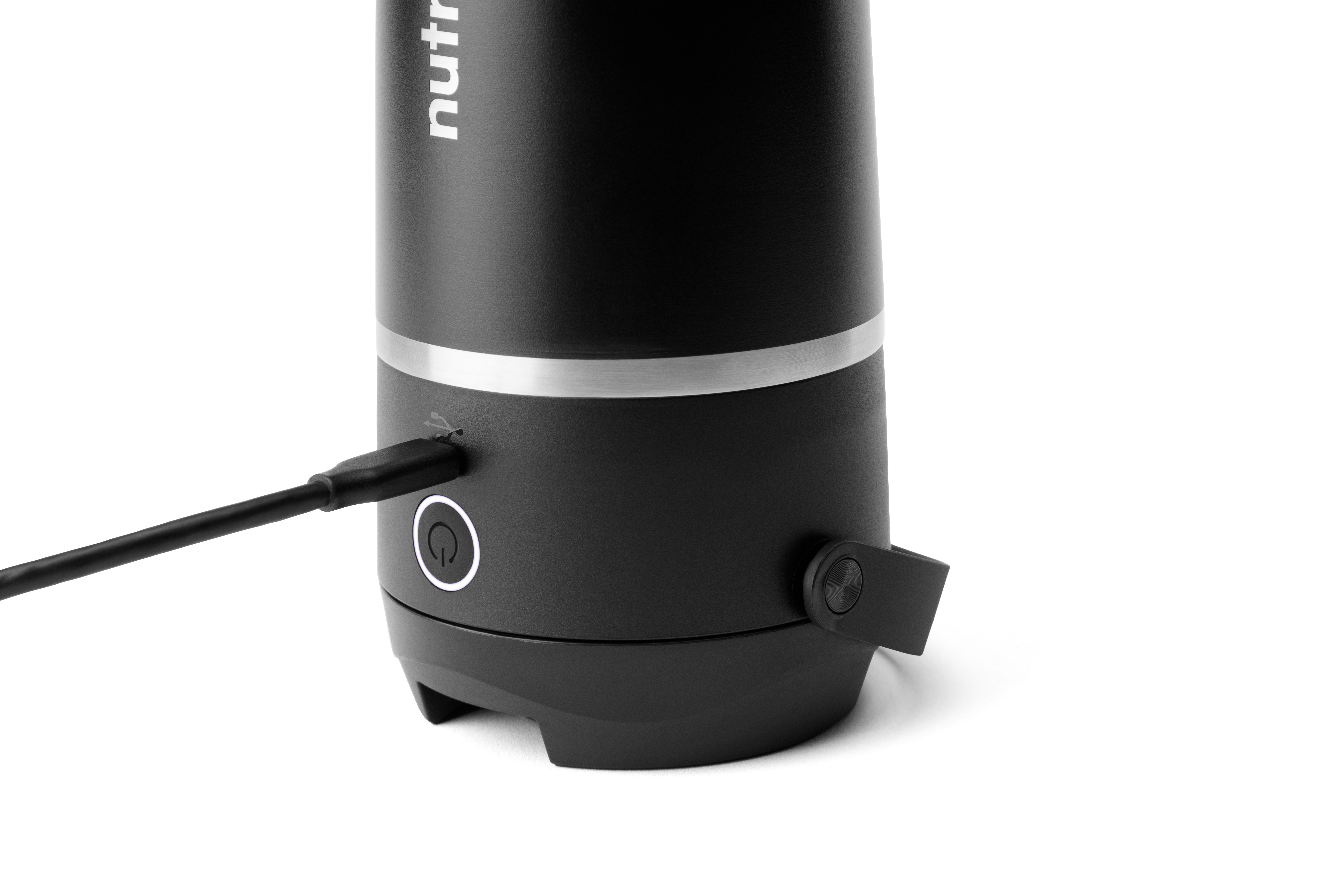 NutriBullet Flip NBP016B Tragbarer Smoothie Maker Schwarz