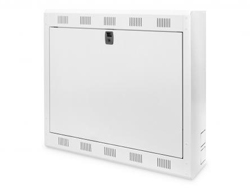 DIGITUS DVR wall mounting cabinet 550x580x160 mm grey RAL 7035