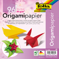 folia Faltblaetter Origami mehrfarbig 96 Blatt folia Faltblaetter Origami mehrfarbig 96 Blatt