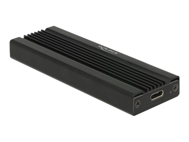 DELOCK Externes Gehäuse für M.2 NVMe PCIe SSD mit SuperSpeed USB 10 Gbps USB 3.1 Gen 2 USB Type-C Buchse