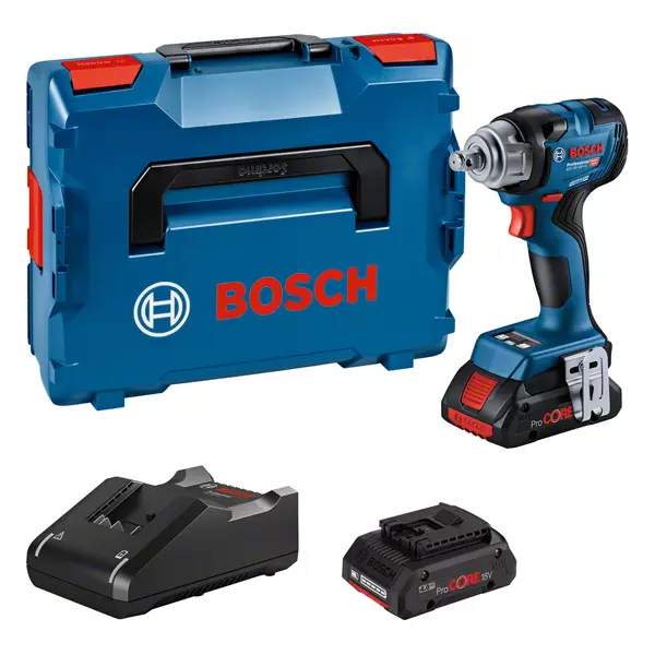 BOSCH Professional GDS 18V330 HC AkkuSchlagbohrschrauberSet 18,0 V, mit 2 Akkus