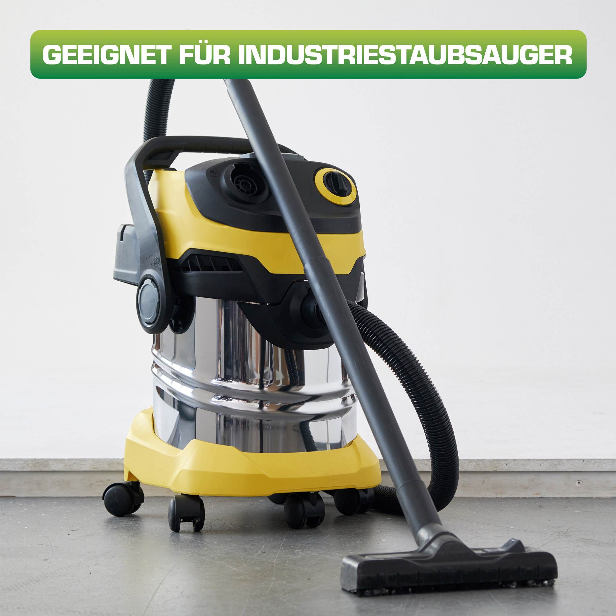 INLINE Netzkabel Schutzkontakt gewinkelt auf Warmgeraetestecker C15 gerade schwarz 18m