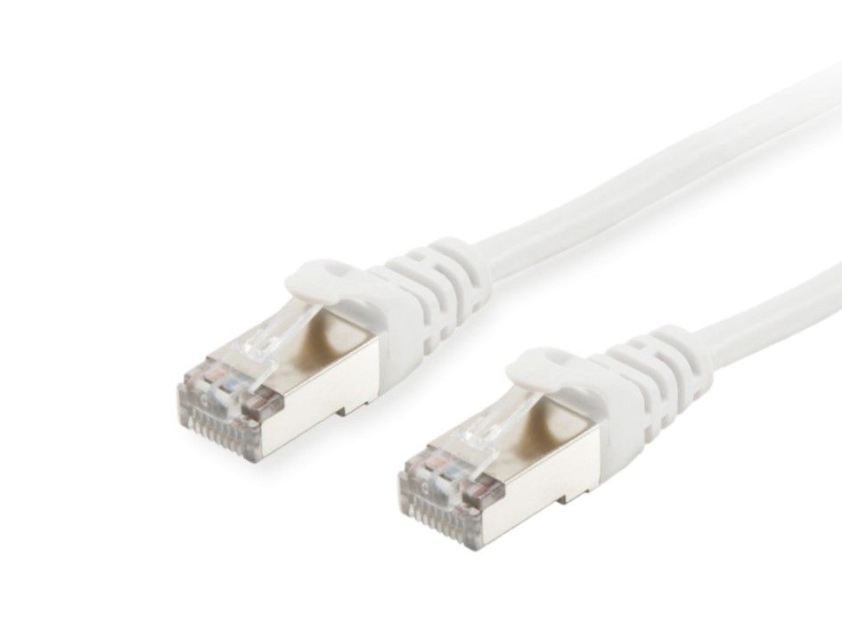 Equip Patch Cable CAT6A SFTP 0,25 m White