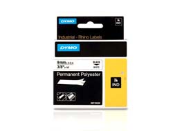 18482 DYMO IND Schriftband 9mm schwarz 18482 DYMO IND Schriftband 9mm schwarz