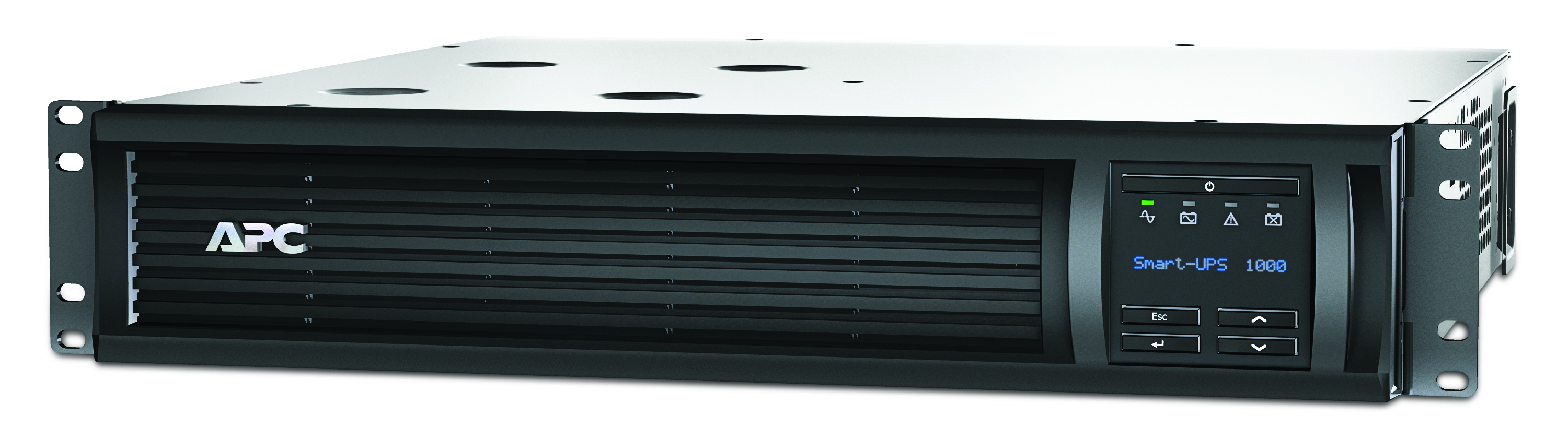 APC SMT1000RMI2UC SmartUSV 1000 VA 700Watt LCD 2HE, 230 V, mit SmartConnect
