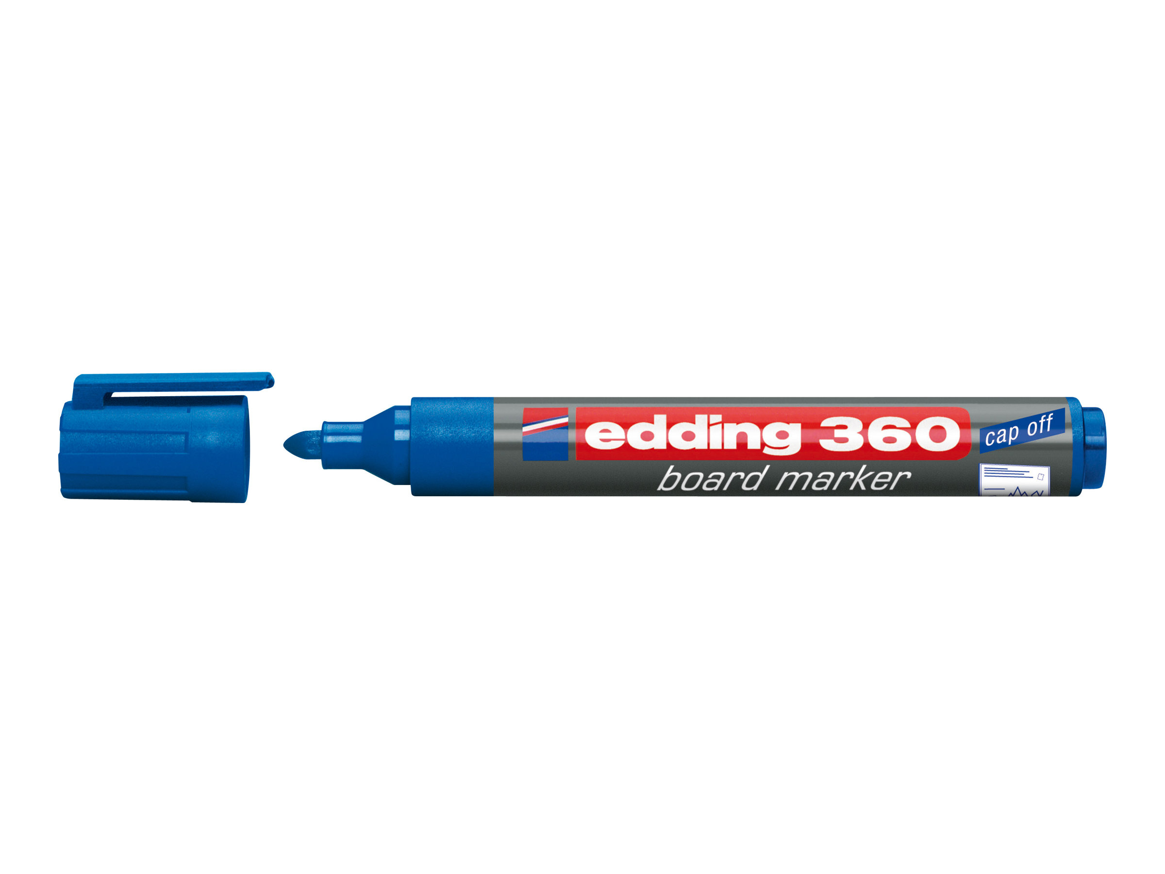 edding 360 Whiteboard-Marker blau 1,5 - 3,0 mm, 10 St.