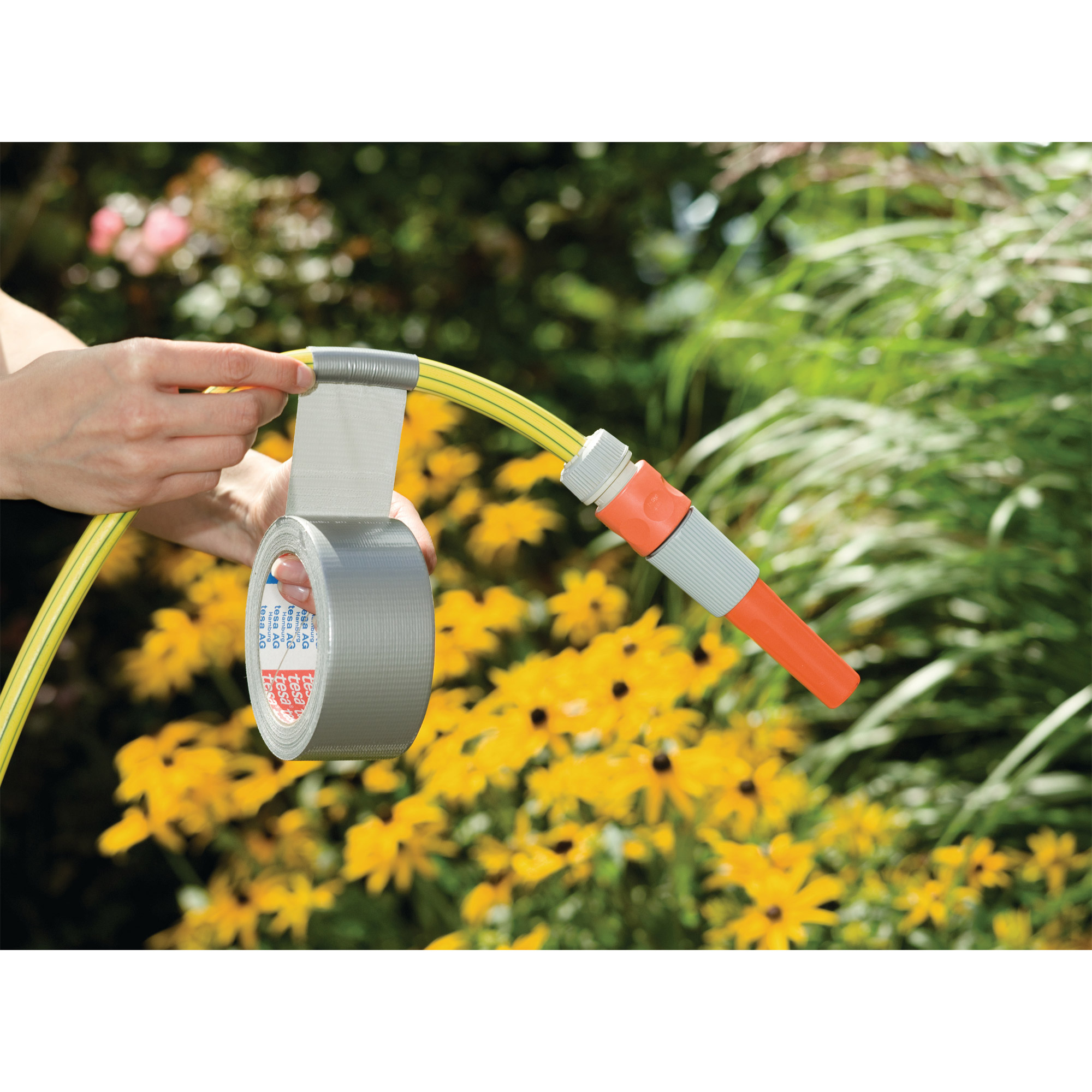 tesa extra Power Universal Gewebeband silber 50,0 mm x 25,0 m 1 Rolle