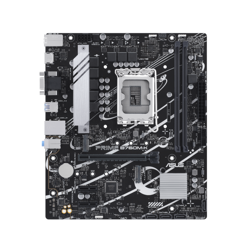ASUS PRIME B760MK LGA 1700 2xDDR5 microATX 4xSATA MB 1xHDMI 21 1xDSub 2xM2
