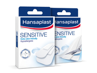 Hansaplast Pflaster SENSITIVE 4809193002 weiss 6,0 x 10,0 cm, 10 St