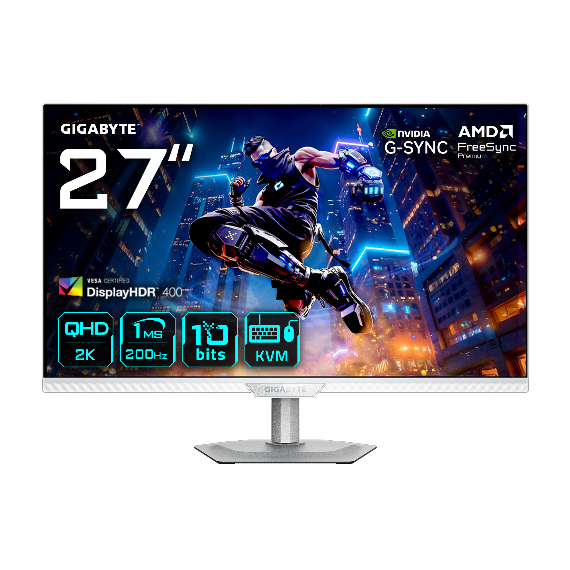 Gigabyte LED-Display M27Q2 QD ICE 27 Zoll WQHD