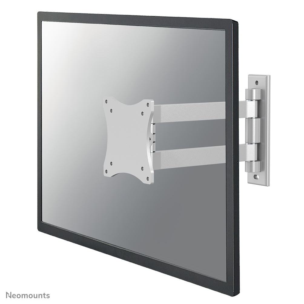NEOMOUNTS FPMAW820 Wandhalterung fuer Flachbildschirme 25,460,96cm 1024Zoll Tilt 12 kg 2 Pivot Farbe Silber