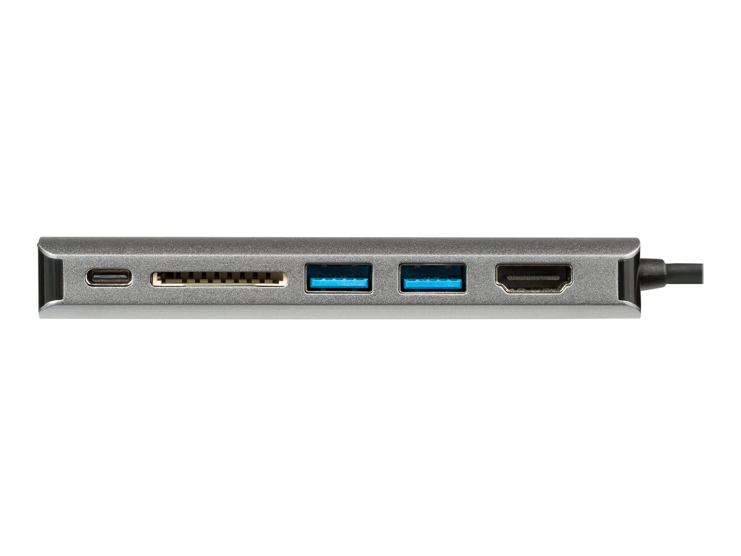 STARTECH.COM USB-C Multiport Adapter - 2x USB 3.0 / HDMI / SD / Gigabit Ethernet - mit Stromversorgung (USB PD) - USB C Dock STARTECH.COM USB-C Multiport Adapter - 2x USB 3.0 / HDMI / SD / Gigabit Ethernet - mit Stromversorgung (USB PD) - USB C Dock