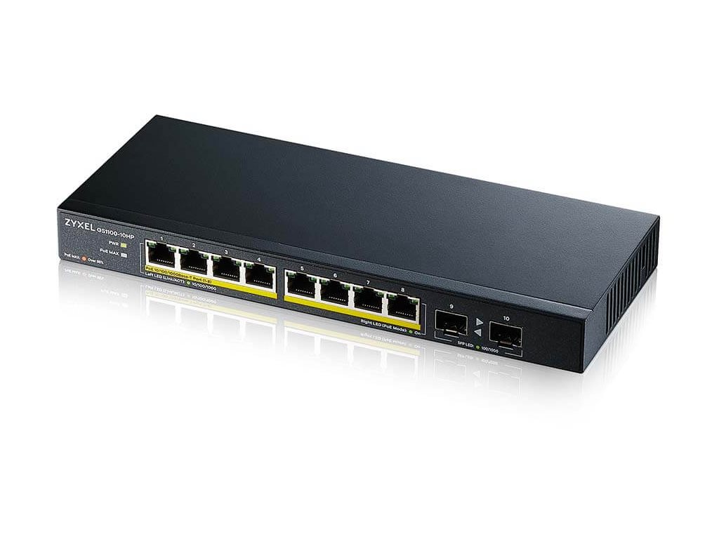 ZYXEL GS1100-10HP Unmanaged Switch ZYXEL GS1100-10HP Unmanaged Switch