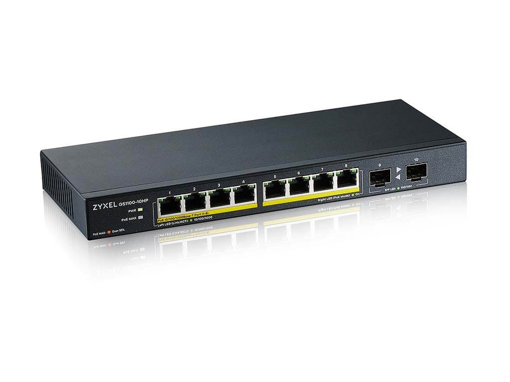 ZYXEL GS1100-10HP Unmanaged Switch ZYXEL GS1100-10HP Unmanaged Switch
