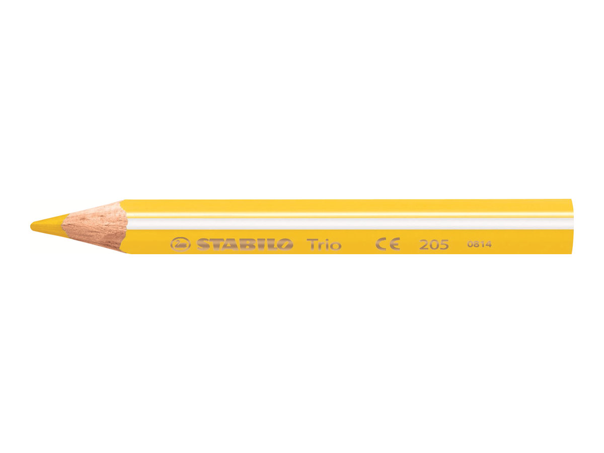 STABILO Trio® dick und kurz Buntstifte farbsortiert, 12 St. STABILO Trio® dick und kurz Buntstifte farbsortiert, 12 St.