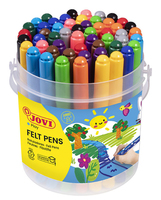 JOVI Jumbo Filzstifte farbsortiert, 48 St.