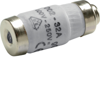 Hager D02-Sicherung LE1832 E18 32A 400V gG mit Melder Hager D02-Sicherung LE1832 E18 32A 400V gG mit Melder