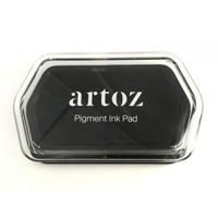 artoz Stempelkissen Pigment Ink Pad schwarz 9,0 x 6,0 cm artoz Stempelkissen Pigment Ink Pad schwarz 9,0 x 6,0 cm