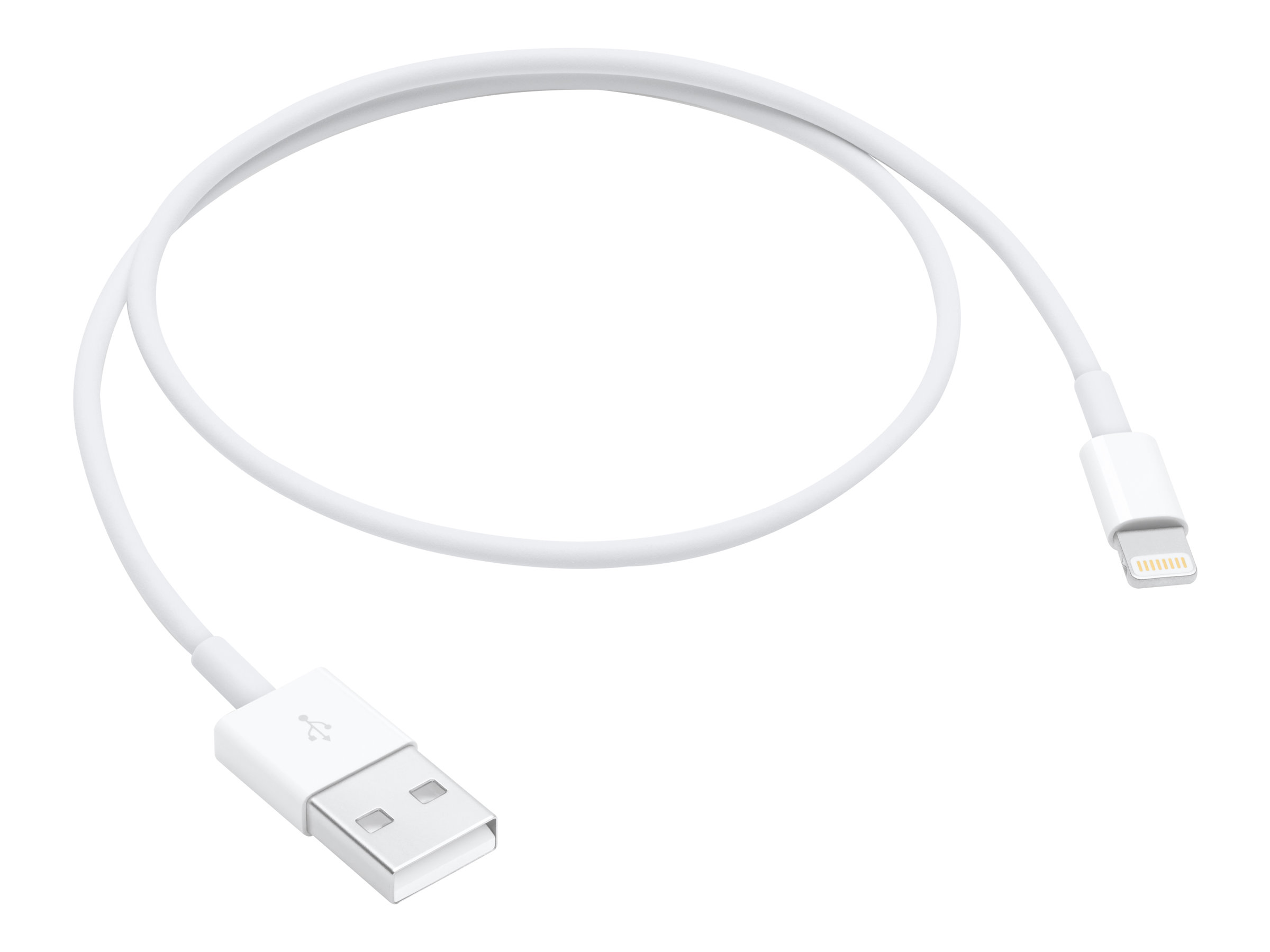 Apple Lightning auf USB Cable (0,5m) white