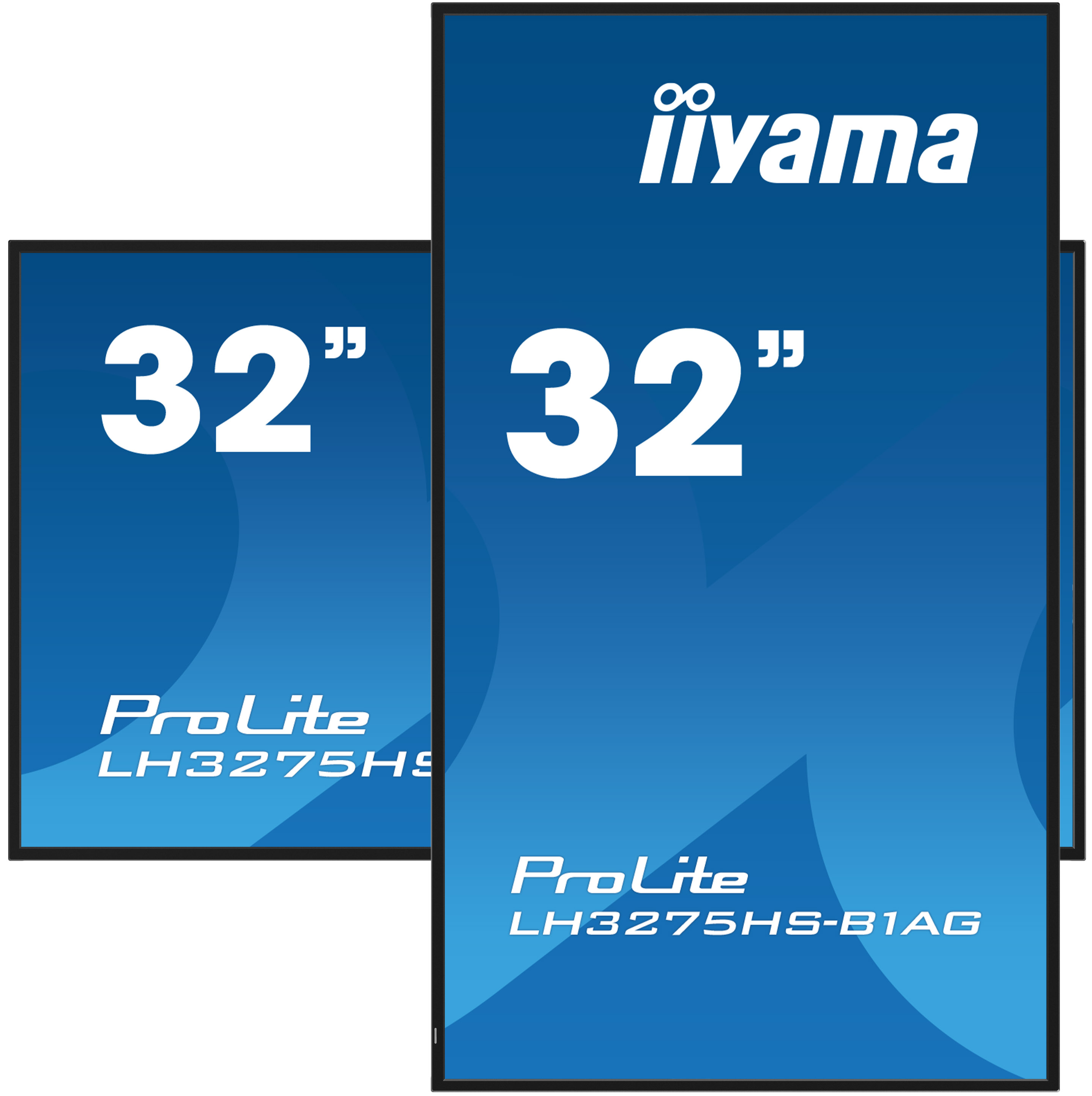 IIYAMA LH3275HSB1AG 81,28cm 32Zoll 1920x1080 FHD IPS panel 500cdm2 12001 Static Contrast 8ms Landscape or Portrait mode