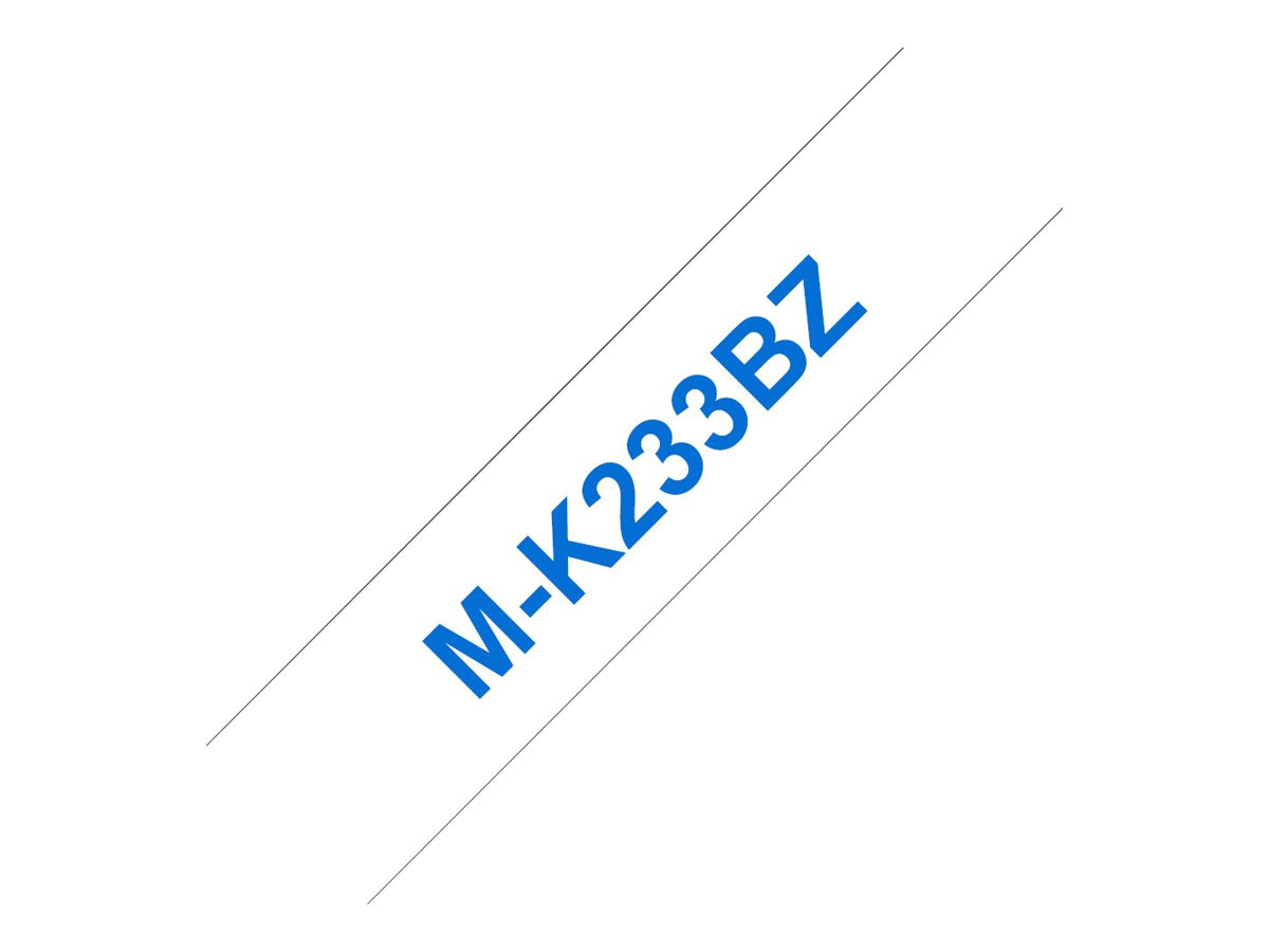 MK233BZ BROTHER PTOUCH 12mm WEISS-BLAU MK233BZ BROTHER PTOUCH 12mm WEISS-BLAU