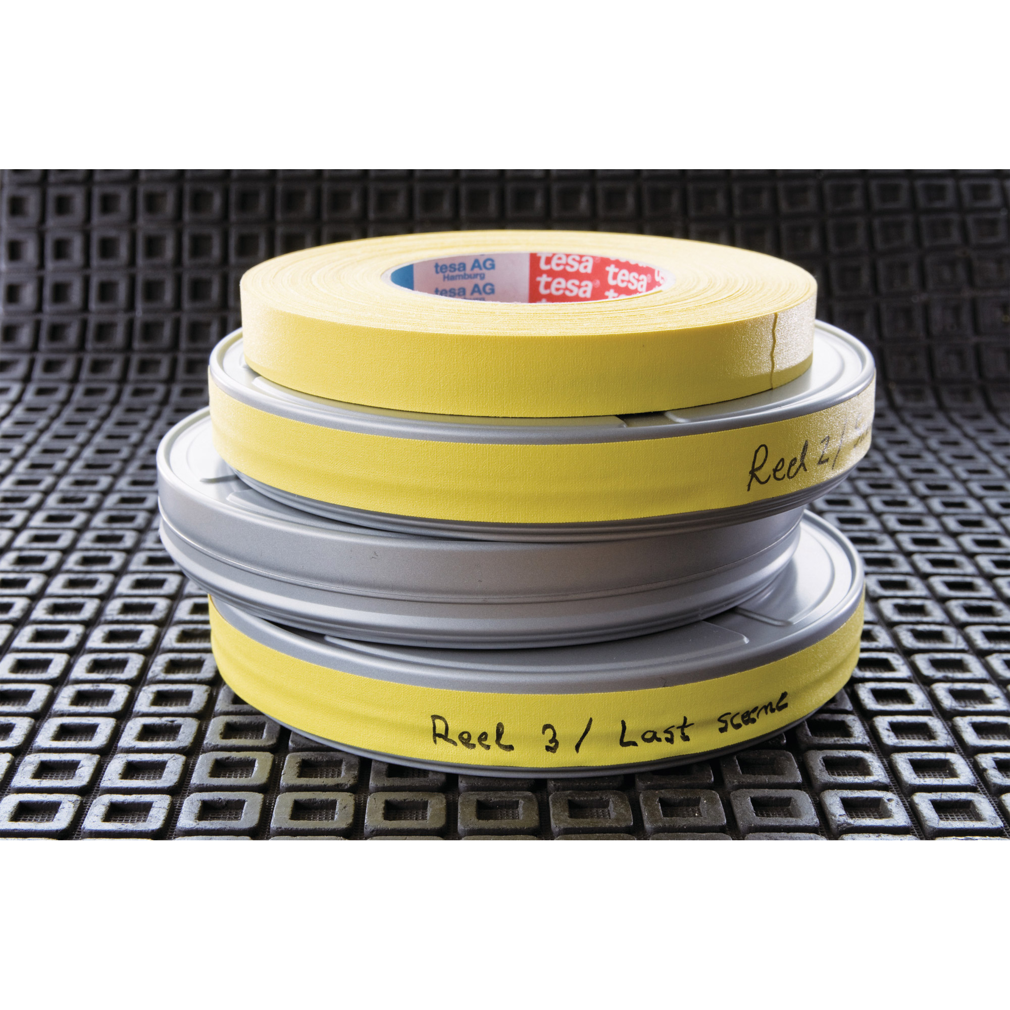 tesa Gewebeband gelb 19,0 mm x 25,0 m 1 Rolle