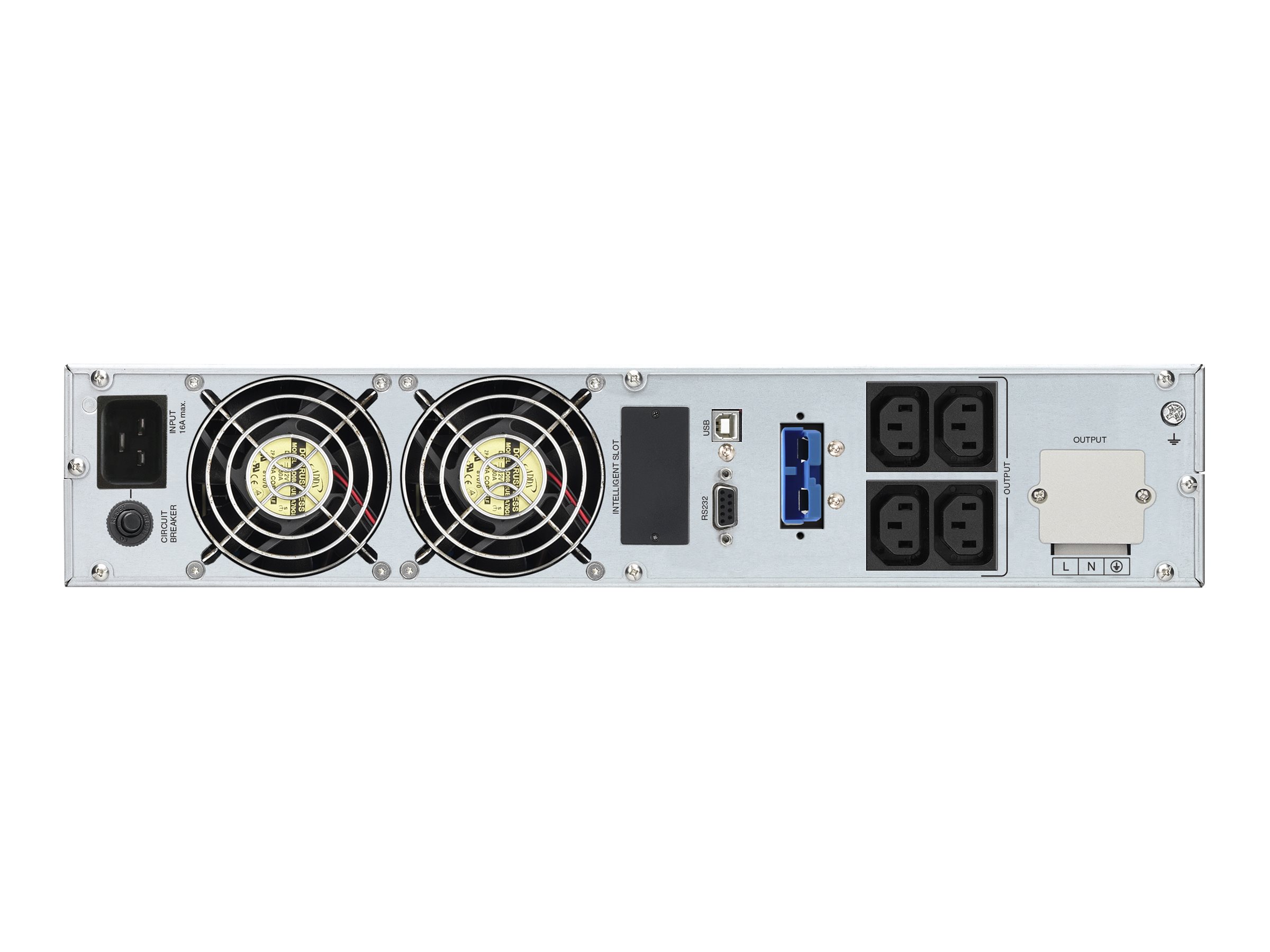 POWERWALKER VFI 3000 CRM LCD 3000VA / 2400W Online USV Tower/Rack Doppelwandler SNMP Slot