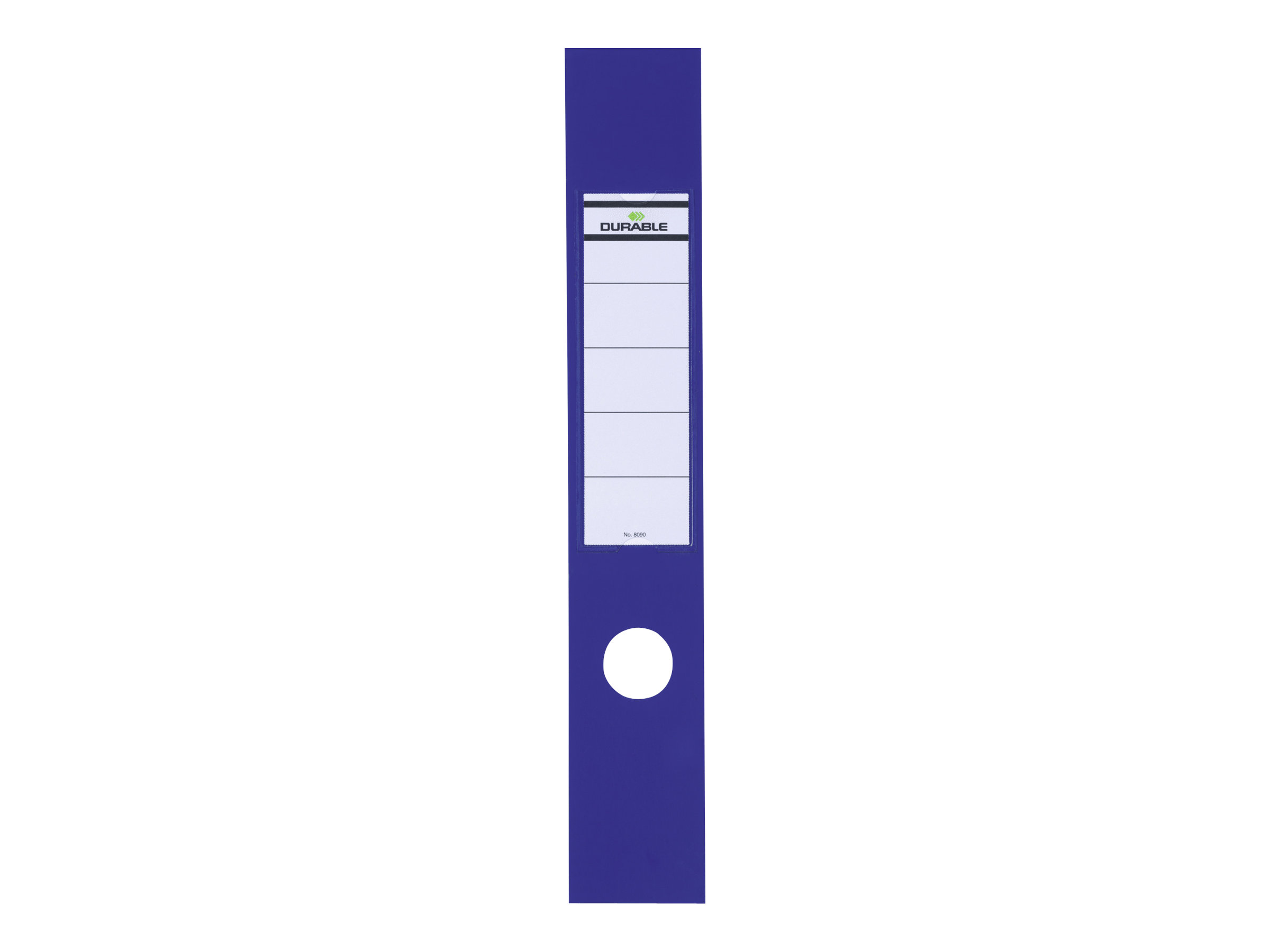 10 DURABLE Ordneretiketten ORDOFIXÂ® blau fÃ¼r 7,0 cm RÃ¼ckenbreite
