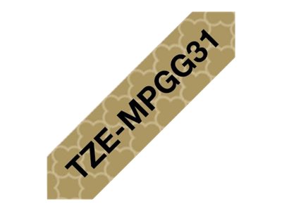 TZEMPGG31 BROTHER PT Schriftband 12mm TZEMPGG31 BROTHER PT Schriftband 12mm