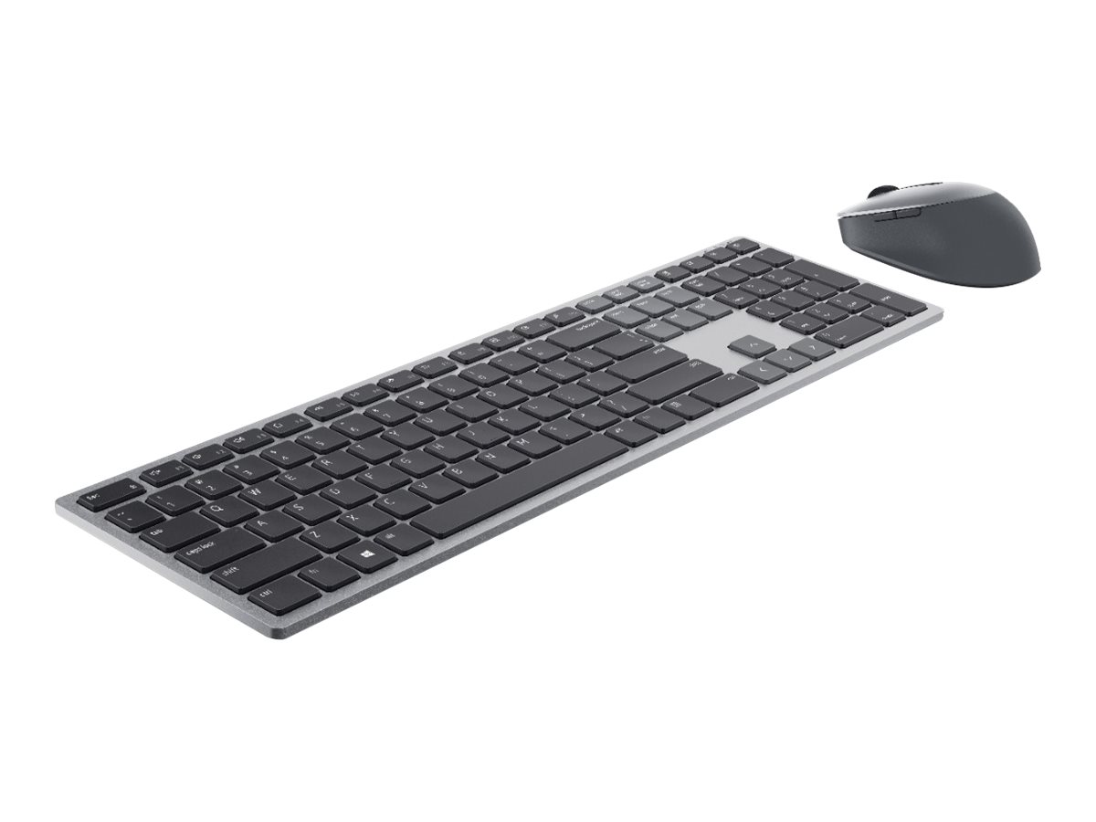 DELL Premier MultiDevice Wireless Keyboard and Mouse KM7321W US International QWERTY