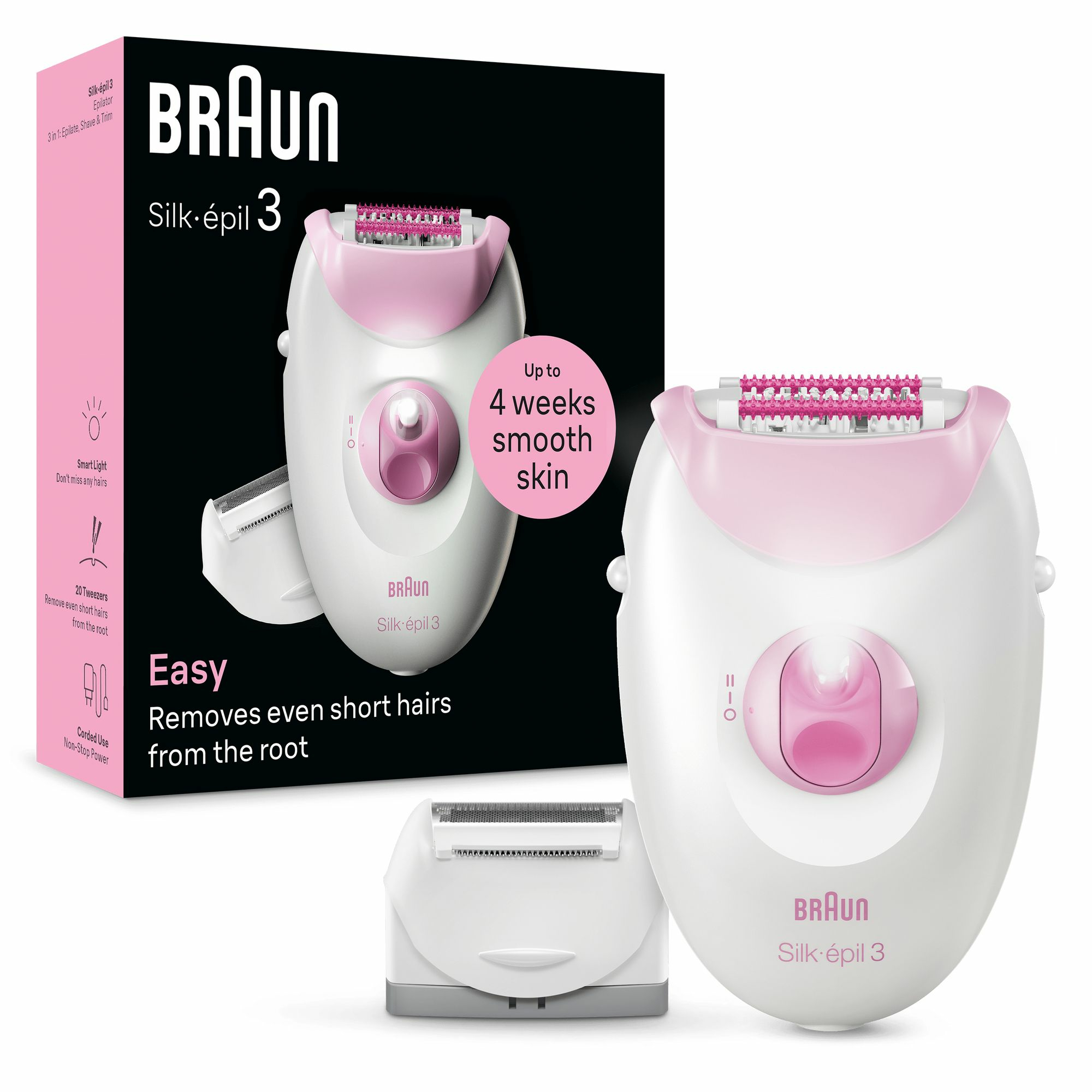 Braun Silképil 3031